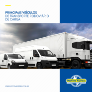 Principais veículos de transporte rodoviário de carta 